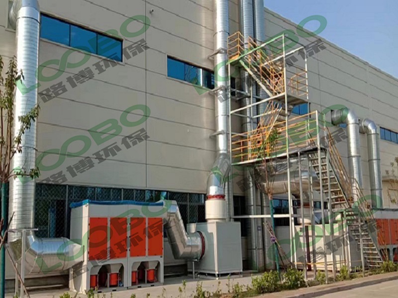 鄭州某新能源企業(yè)焊接線(xiàn)排煙除塵系統(tǒng)竣工